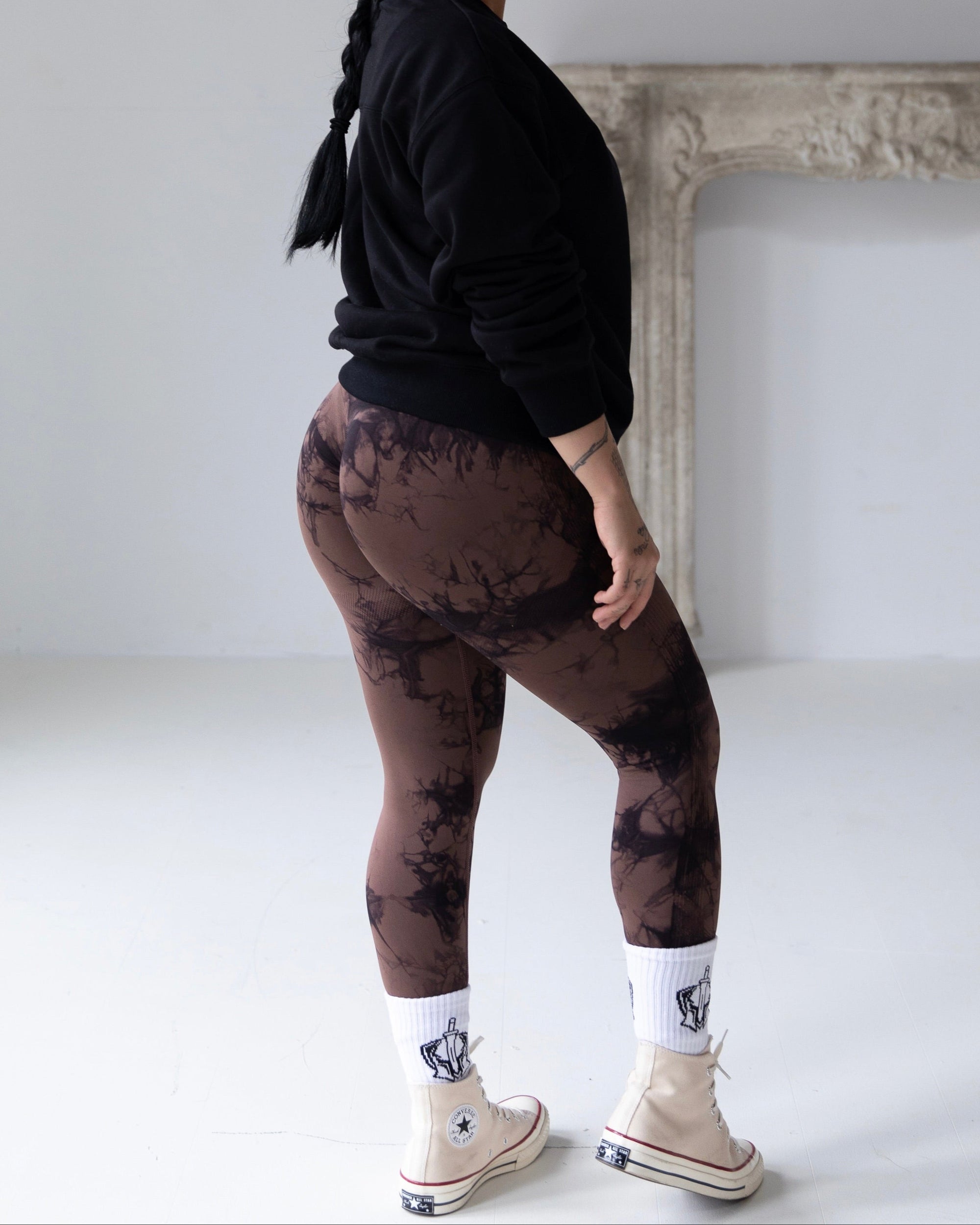 Tie-dye Badge Legging