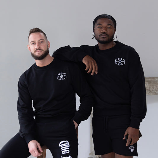 Black Badge Logo Crewneck