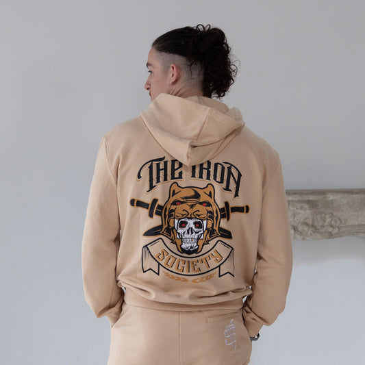 Cream Gladiator Hoodie