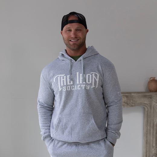 Gray TIS Logo Hoodie