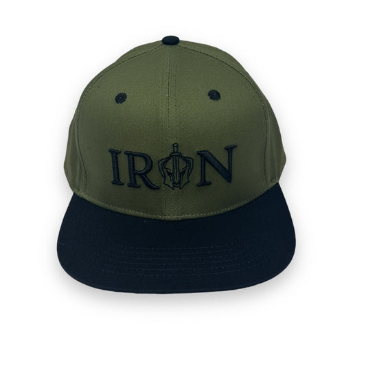 Flat Bill “Iron” Hat