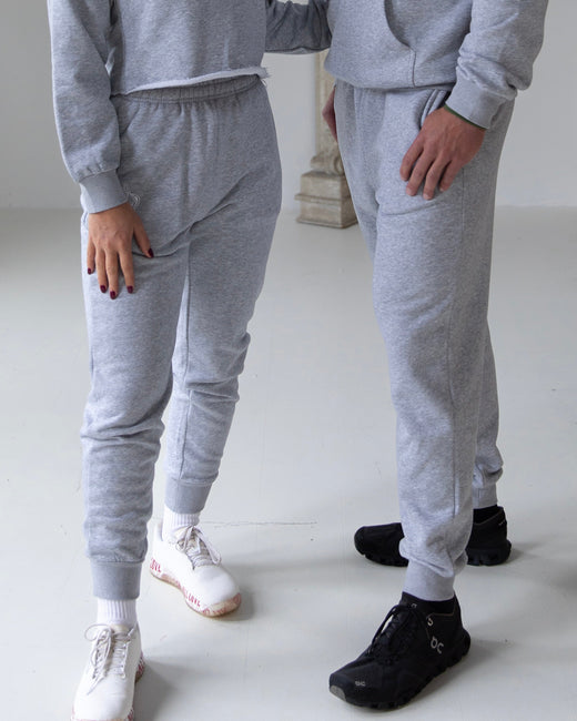 Gray Badge Jogger