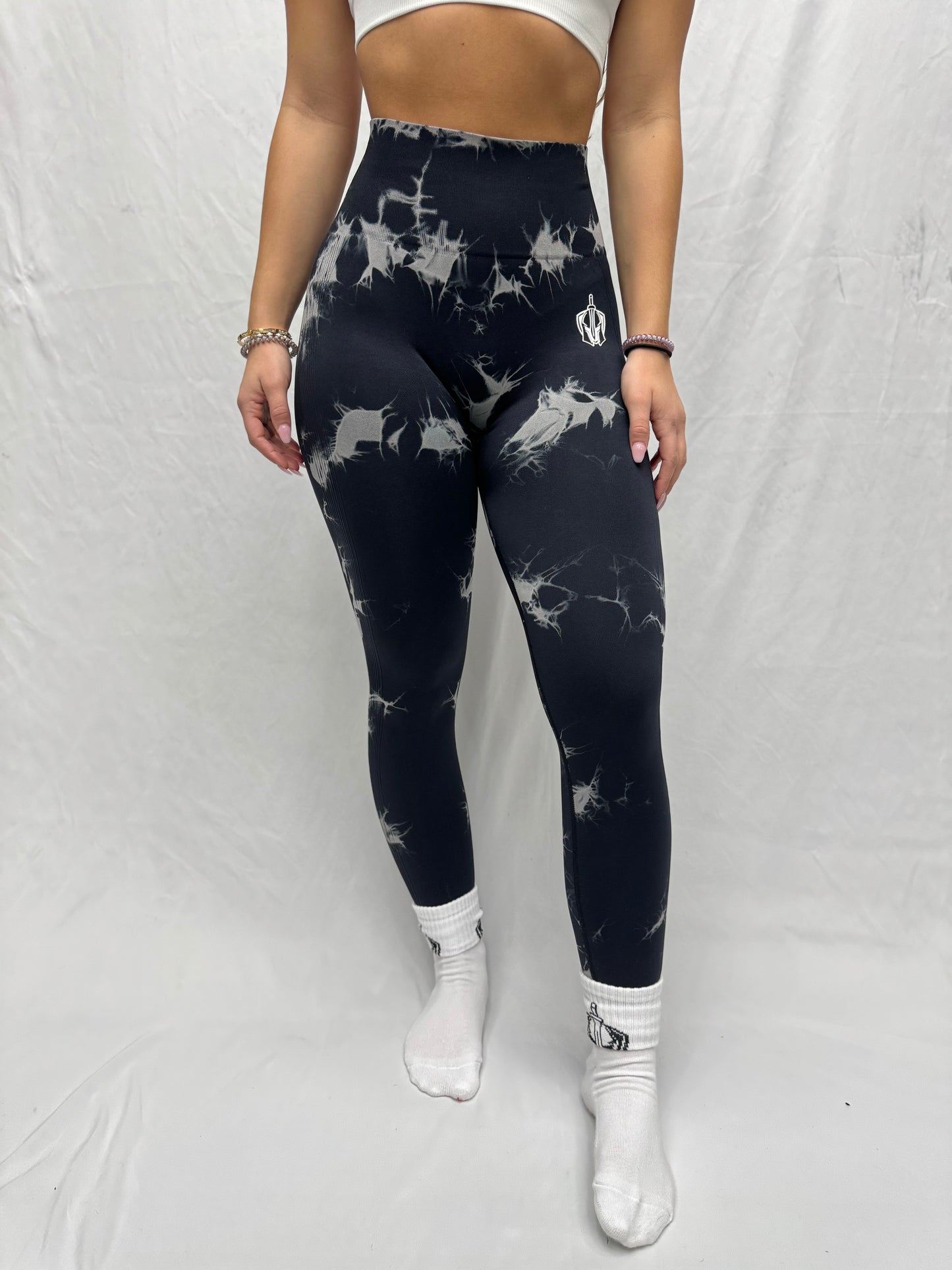 Tie-dye Badge Legging