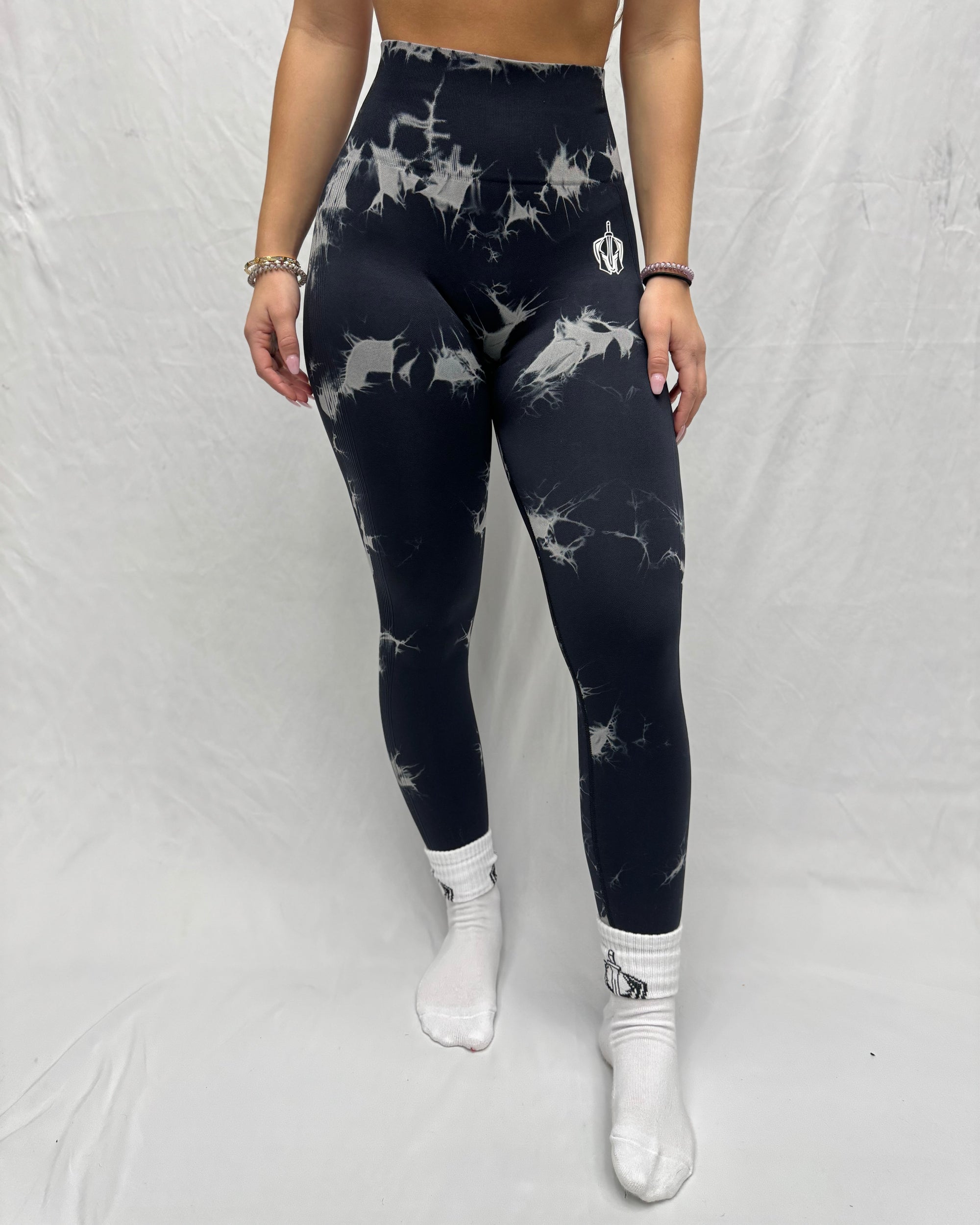 Tie-dye Badge Legging