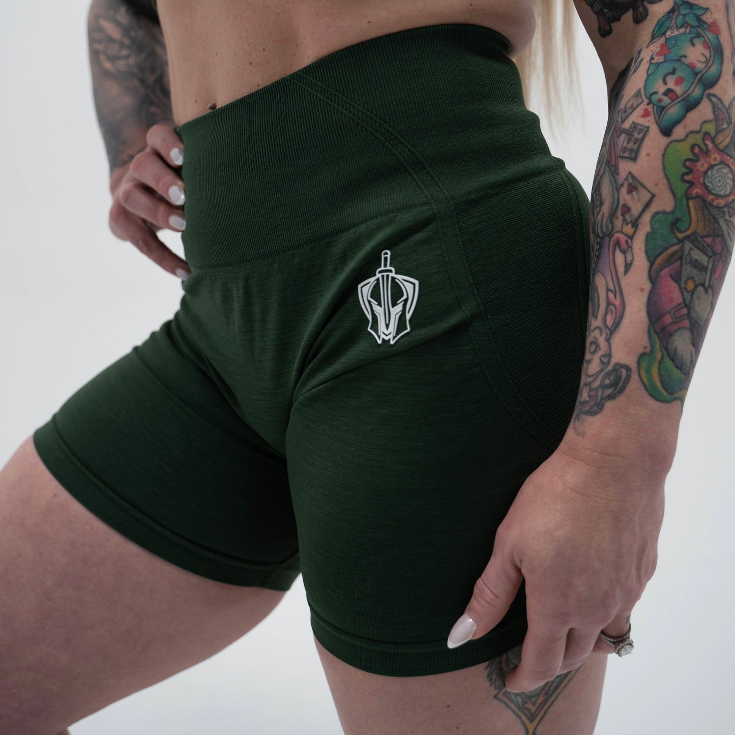 Iron Unleash Biker Shorts