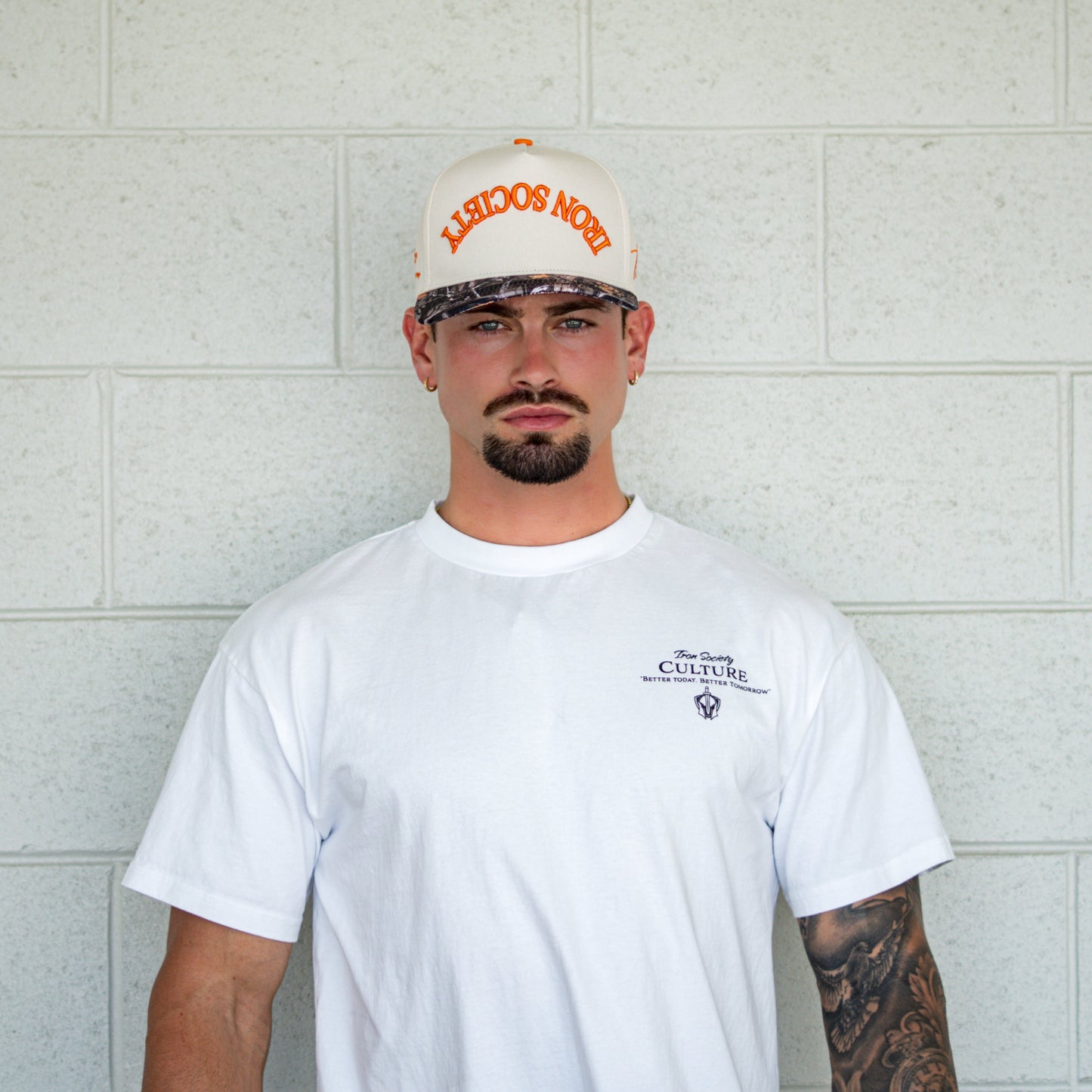 Iron Society 5 Panel Hat (Upside Down)