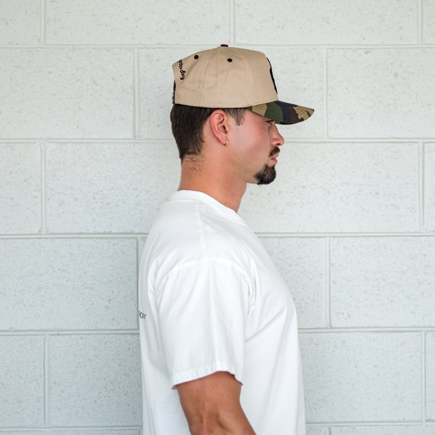 5 Panel “Badge Logo” Hat