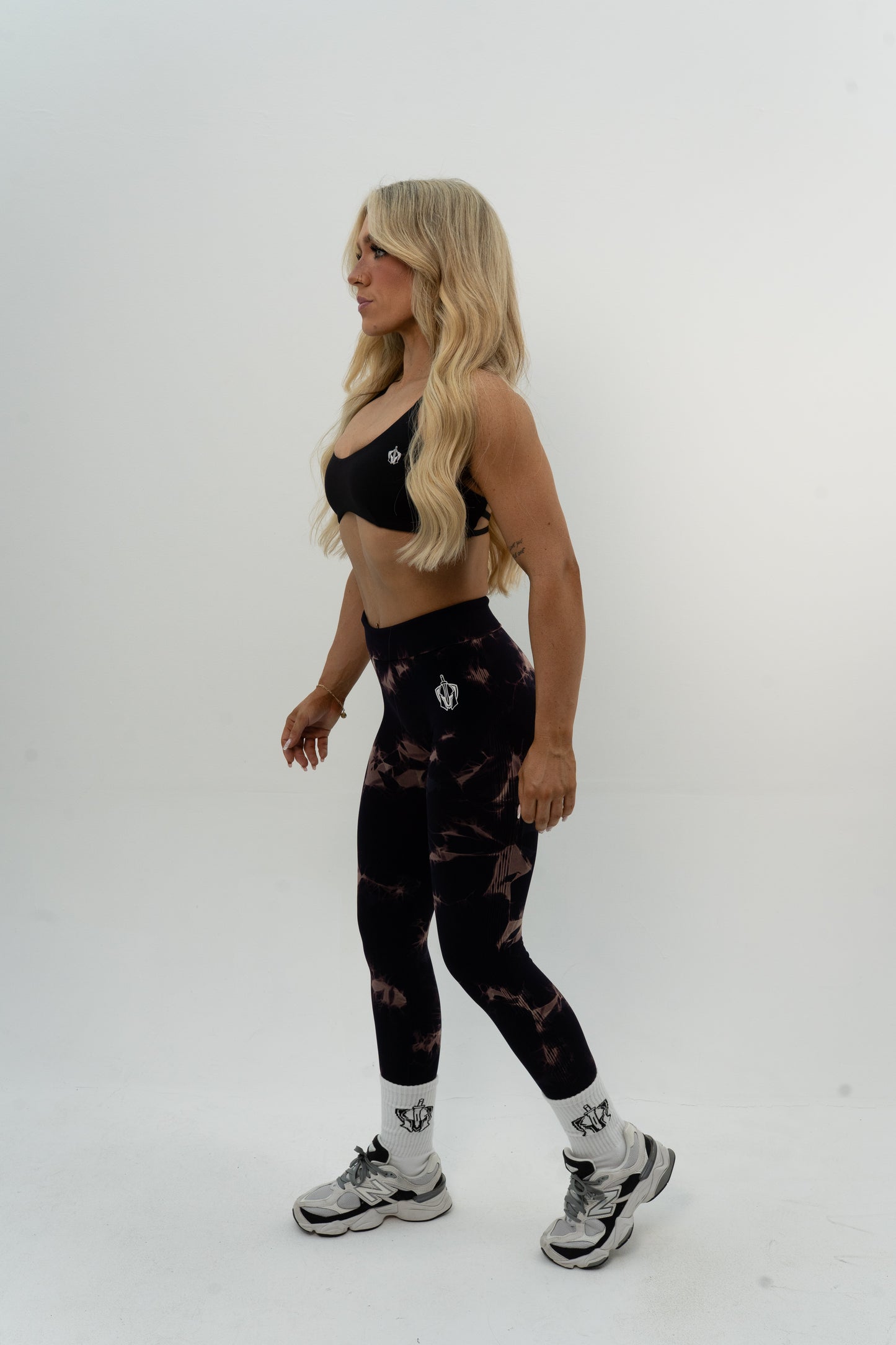 Tie-dye Badge Legging