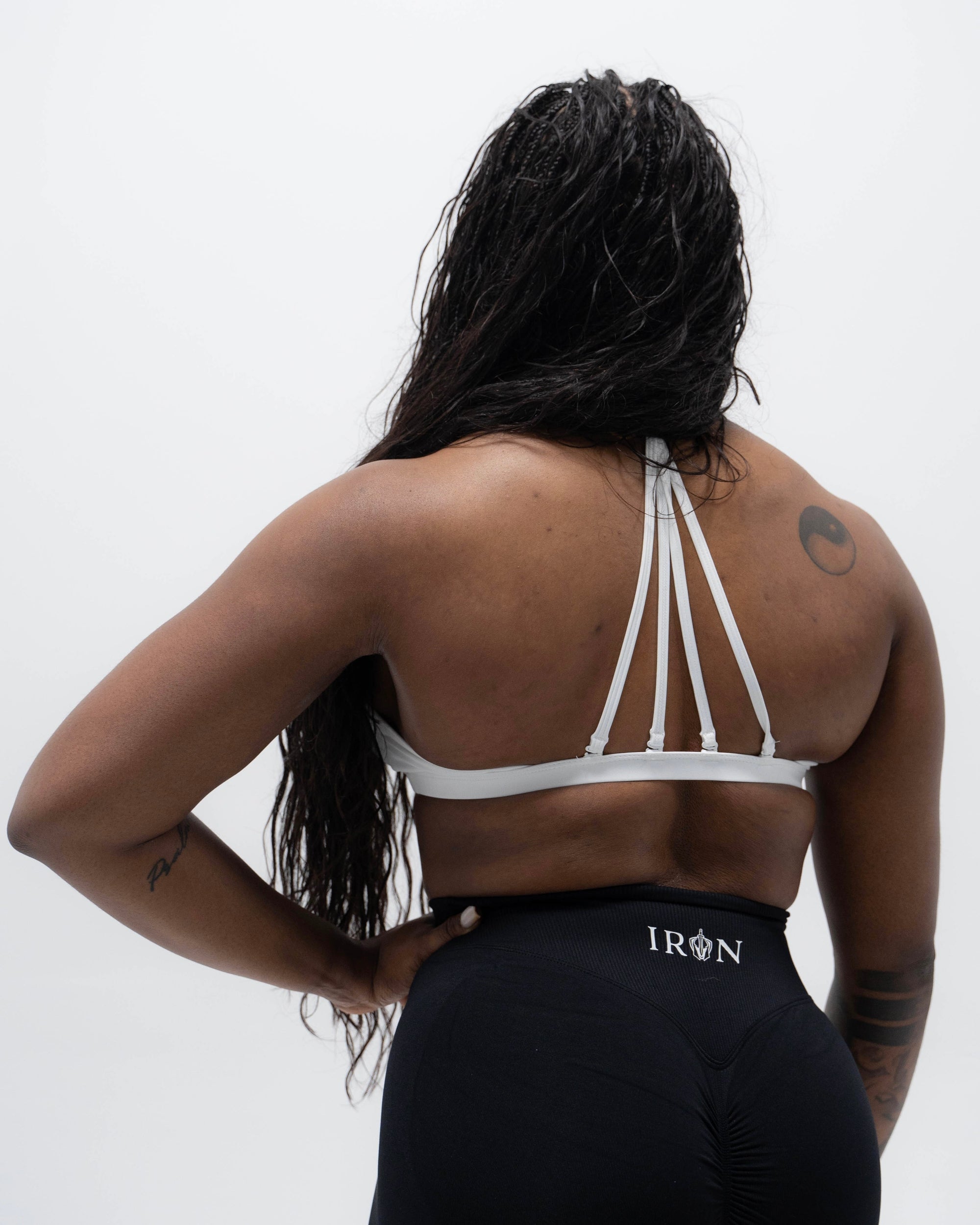 Minimal Badge Bra