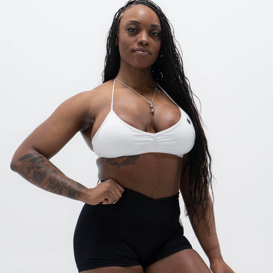 Minimal Badge Bra