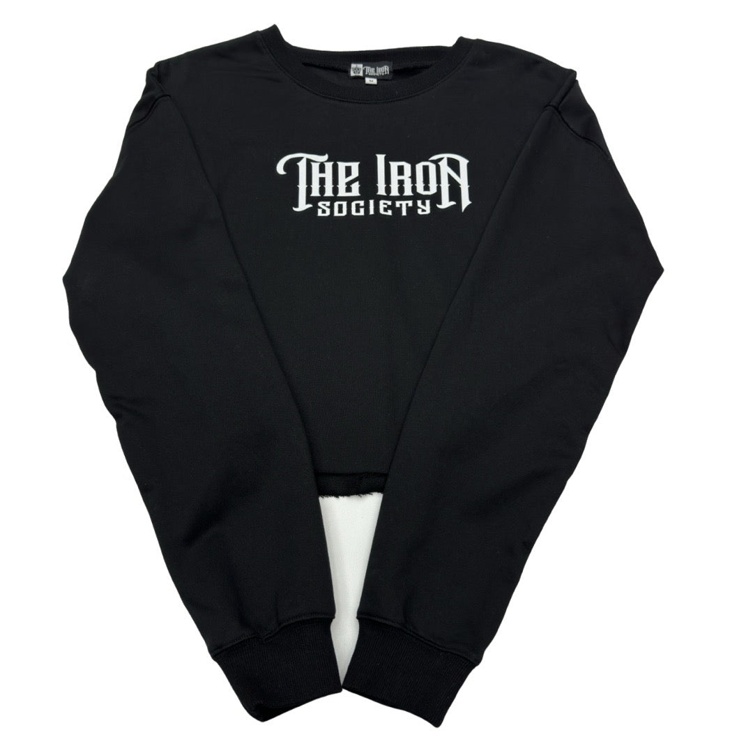 Womens TIS Cropped Crewneck