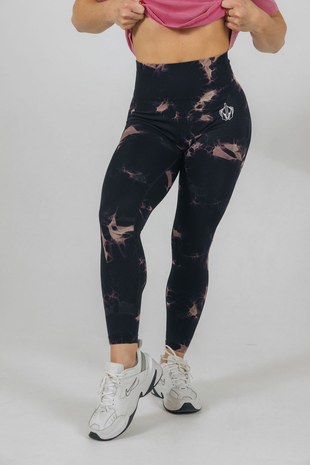 Tie-dye Badge Legging