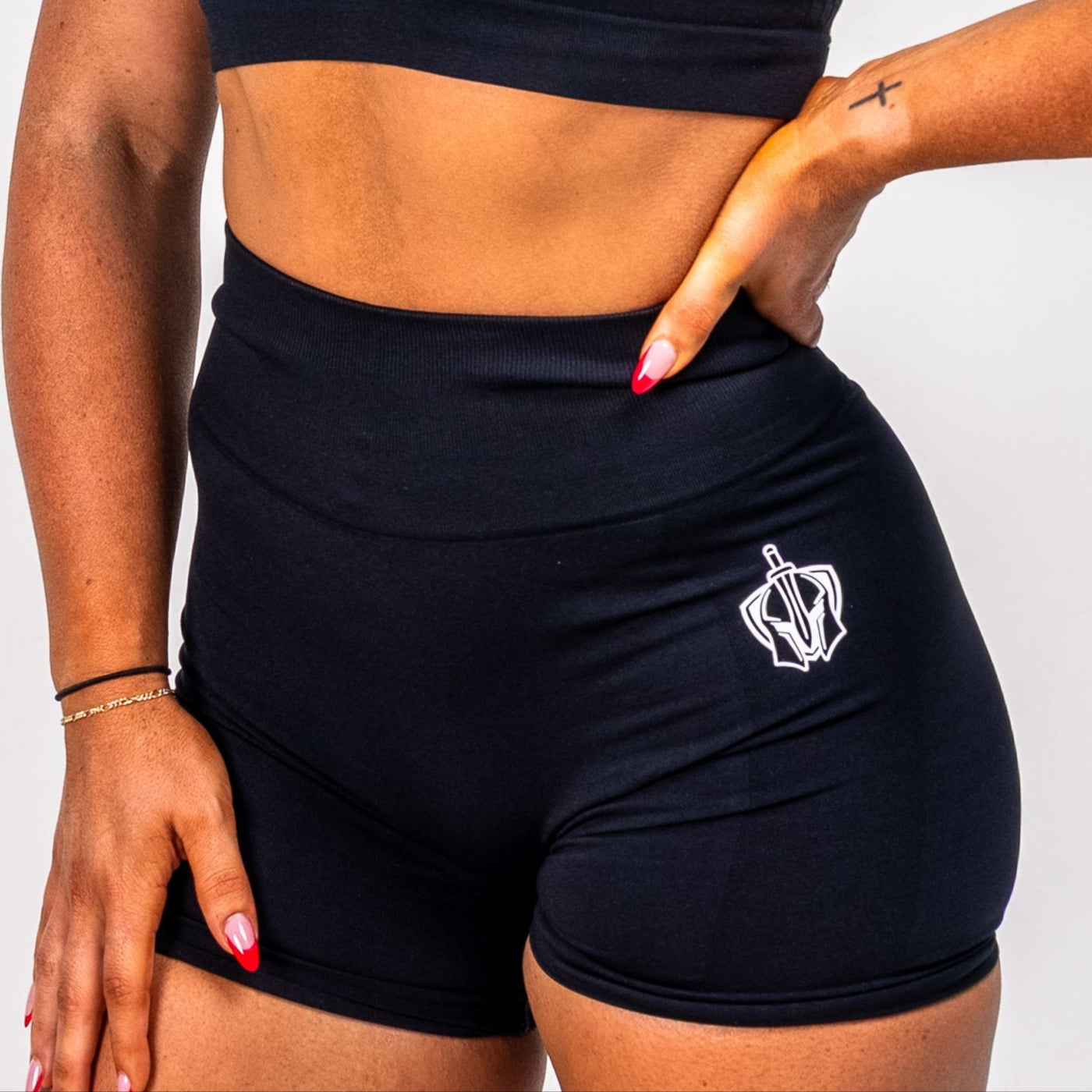 Amplify Badge Biker Shorts