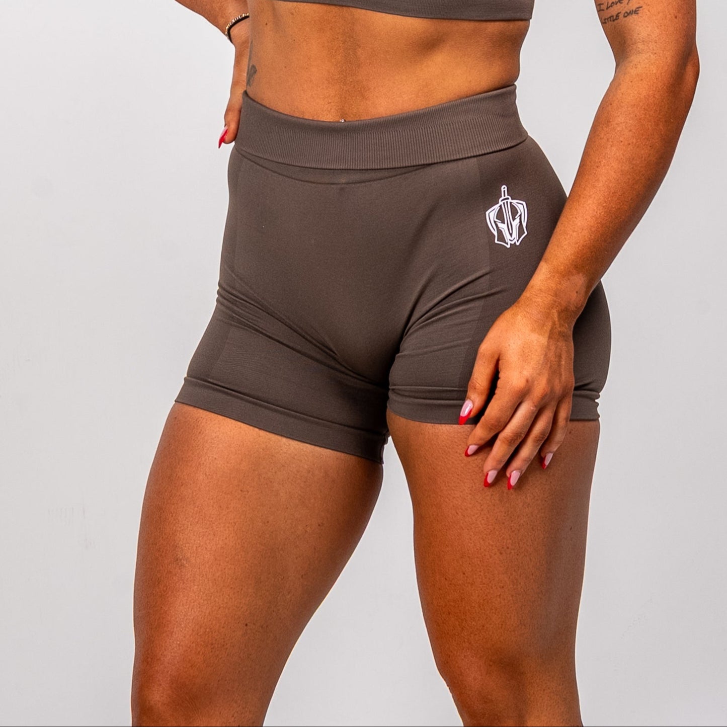 Amplify Badge Biker Shorts