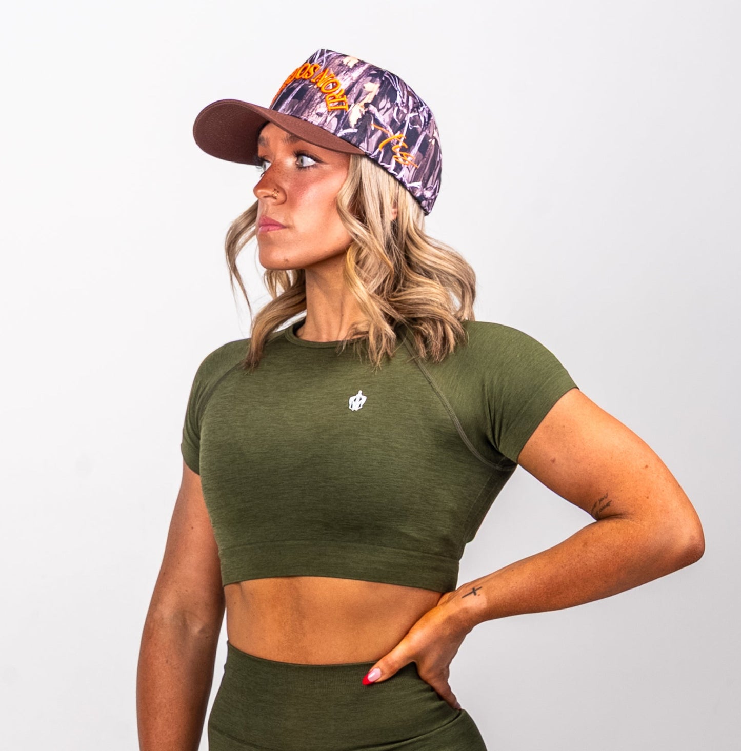 Iron Society 5 Panel Hat (Upside Down)