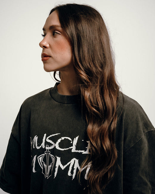 Muscle Mommy Oversized Tee