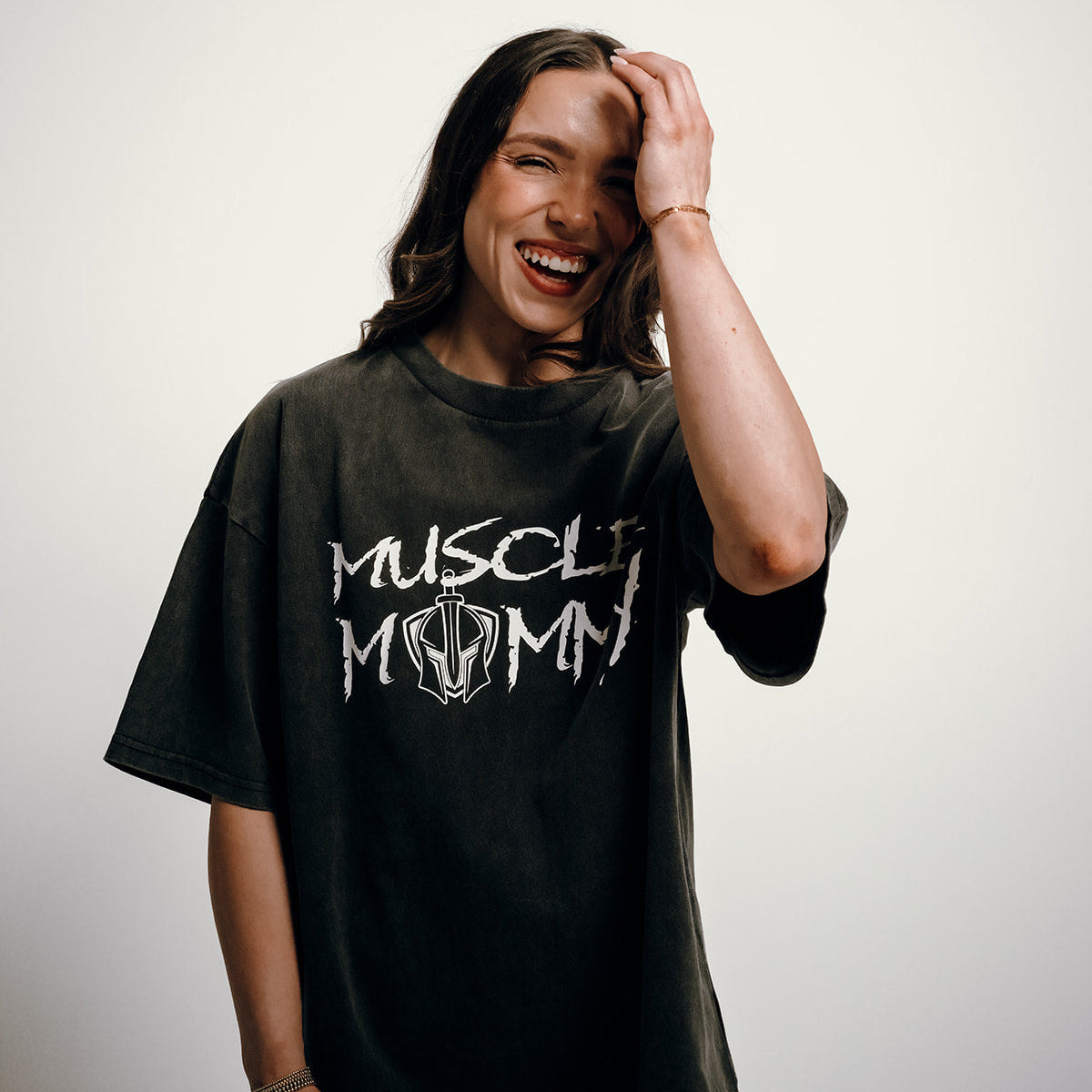 Muscle Mommy Oversized Tee