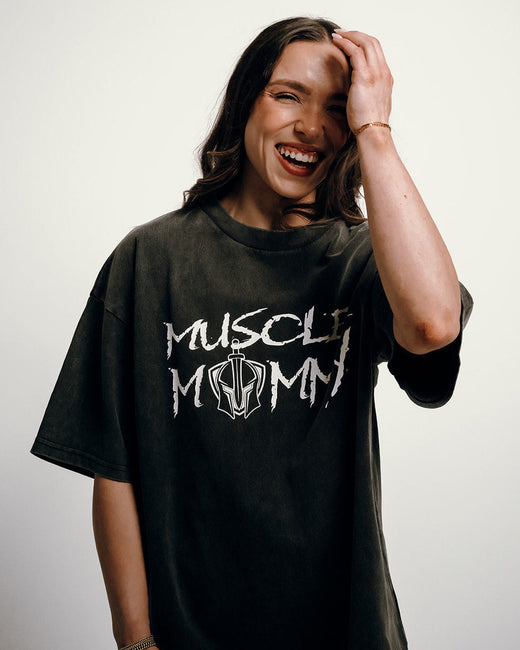 Muscle Mommy Oversized Tee
