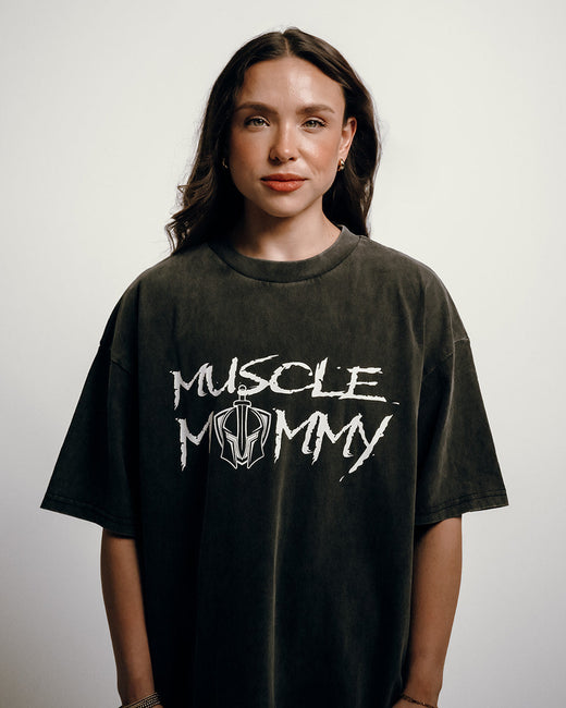 Muscle Mommy Oversized Tee