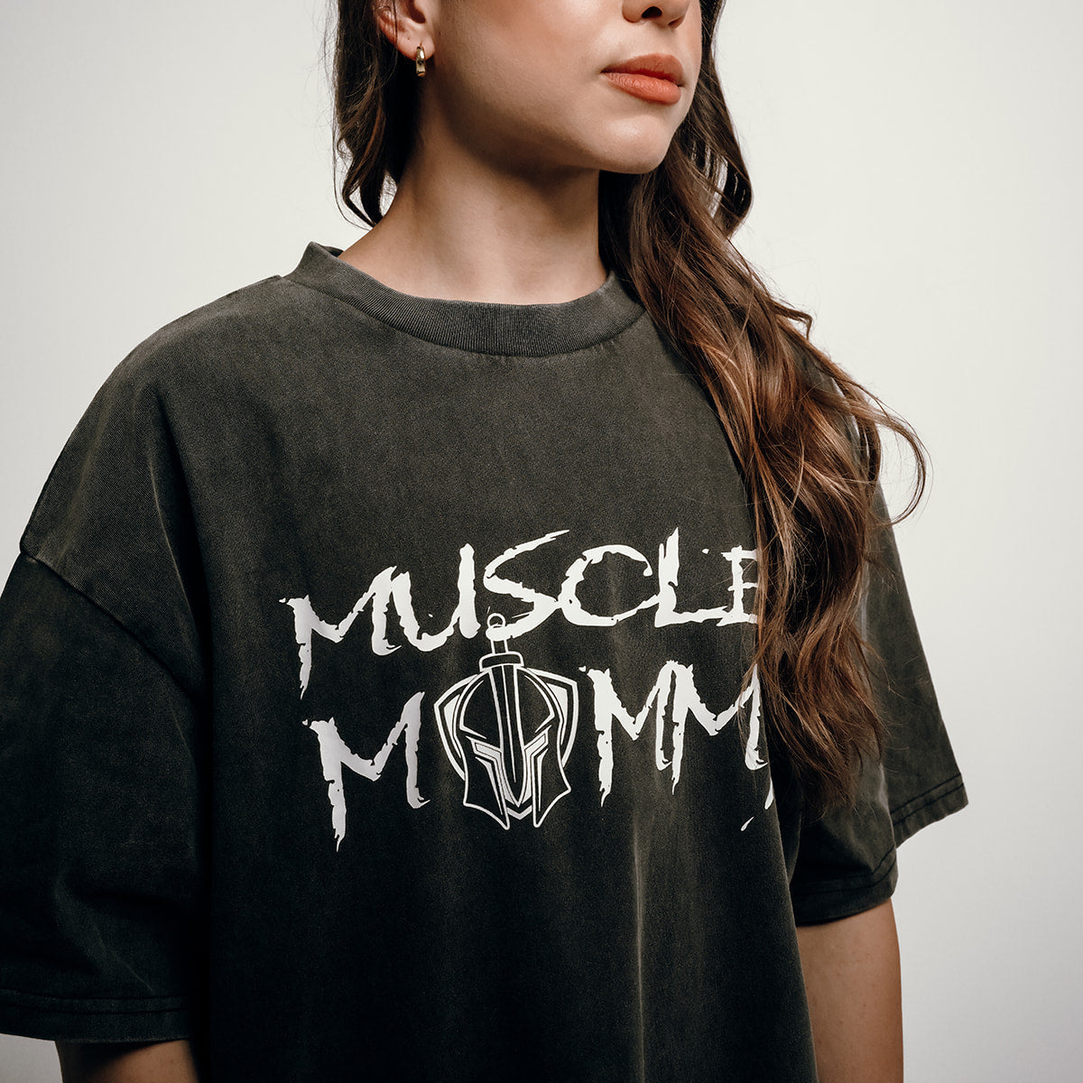 Muscle Mommy Oversized Tee