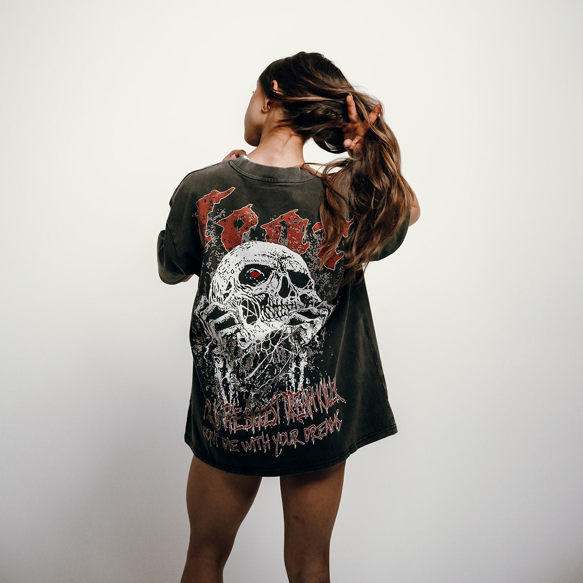 Fear Oversized Tee