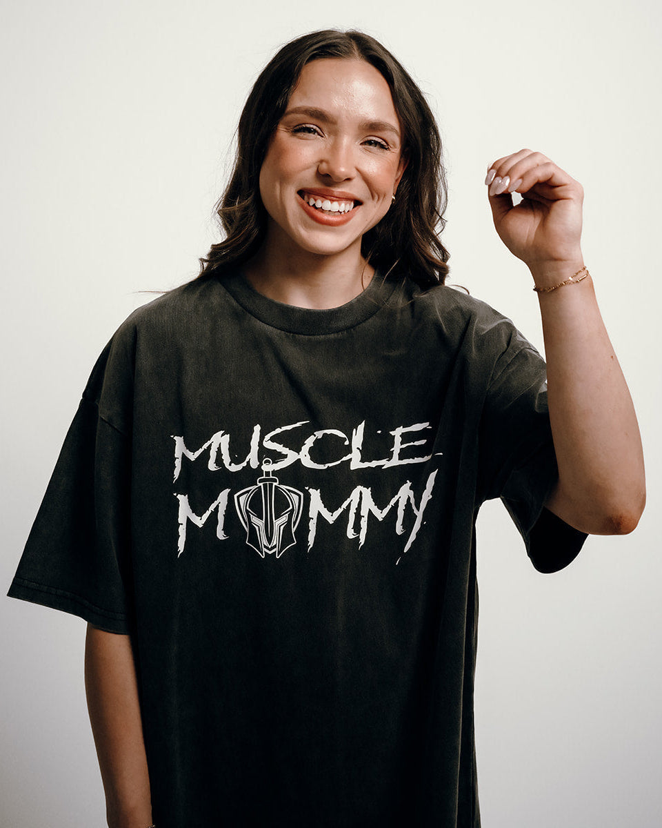 Muscle Mommy Oversized Tee