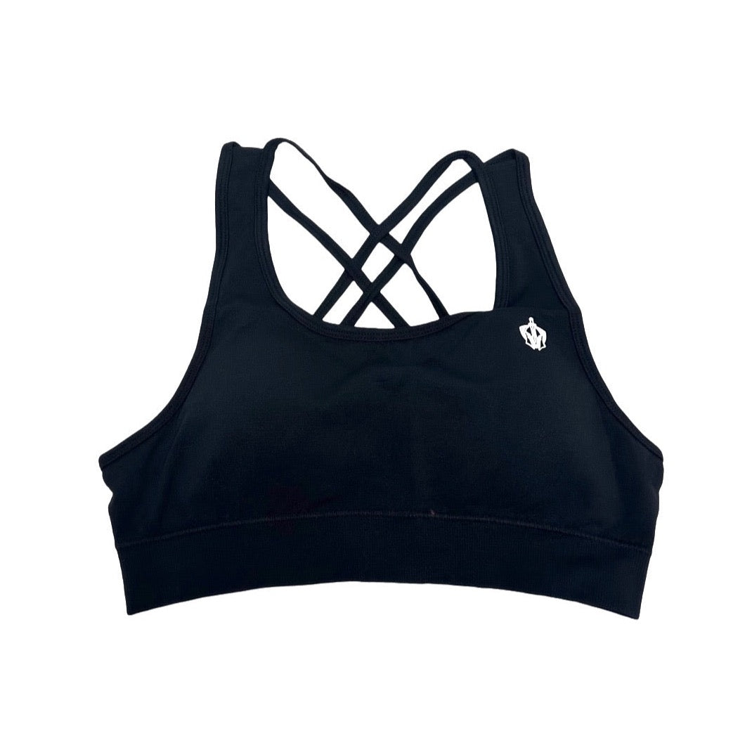 Black Amplify Sports Bra