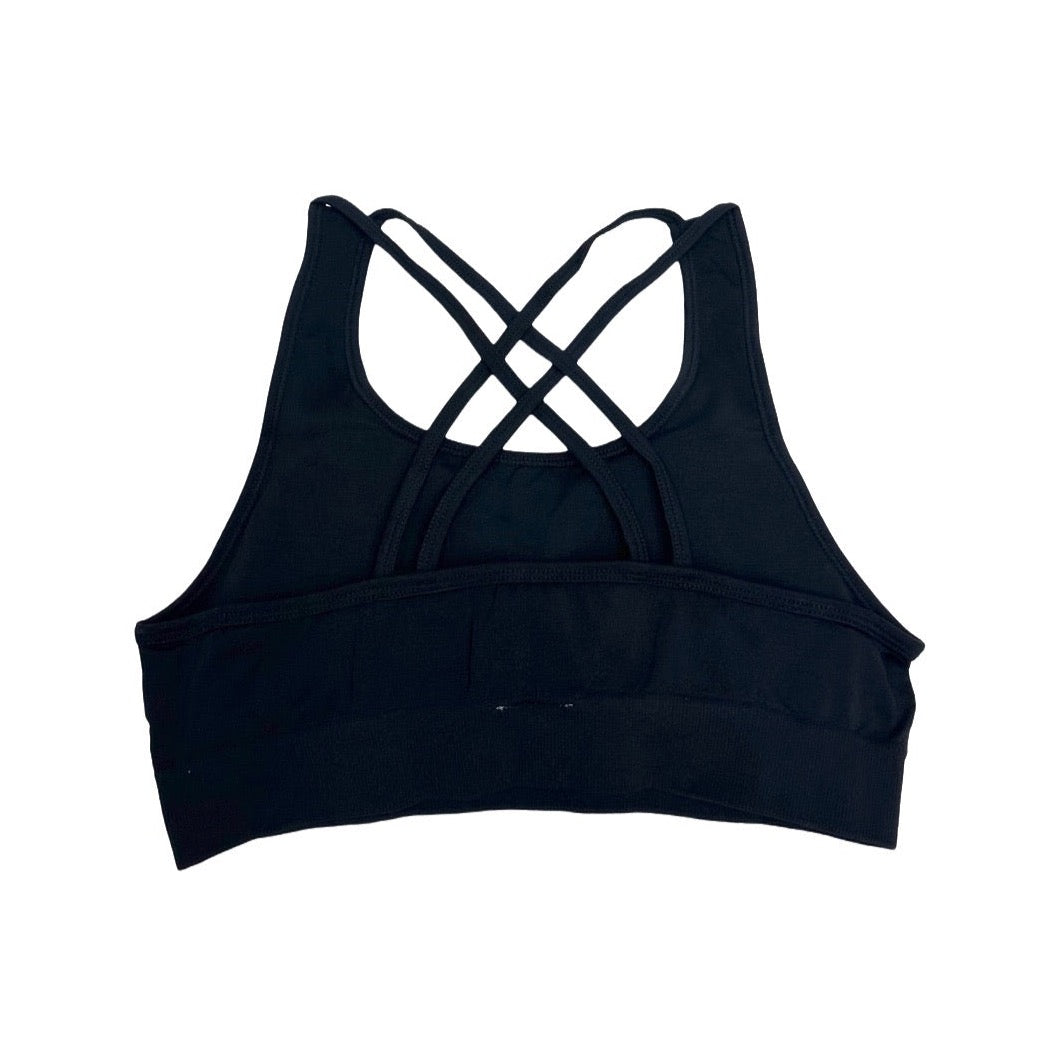 Black Amplify Sports Bra