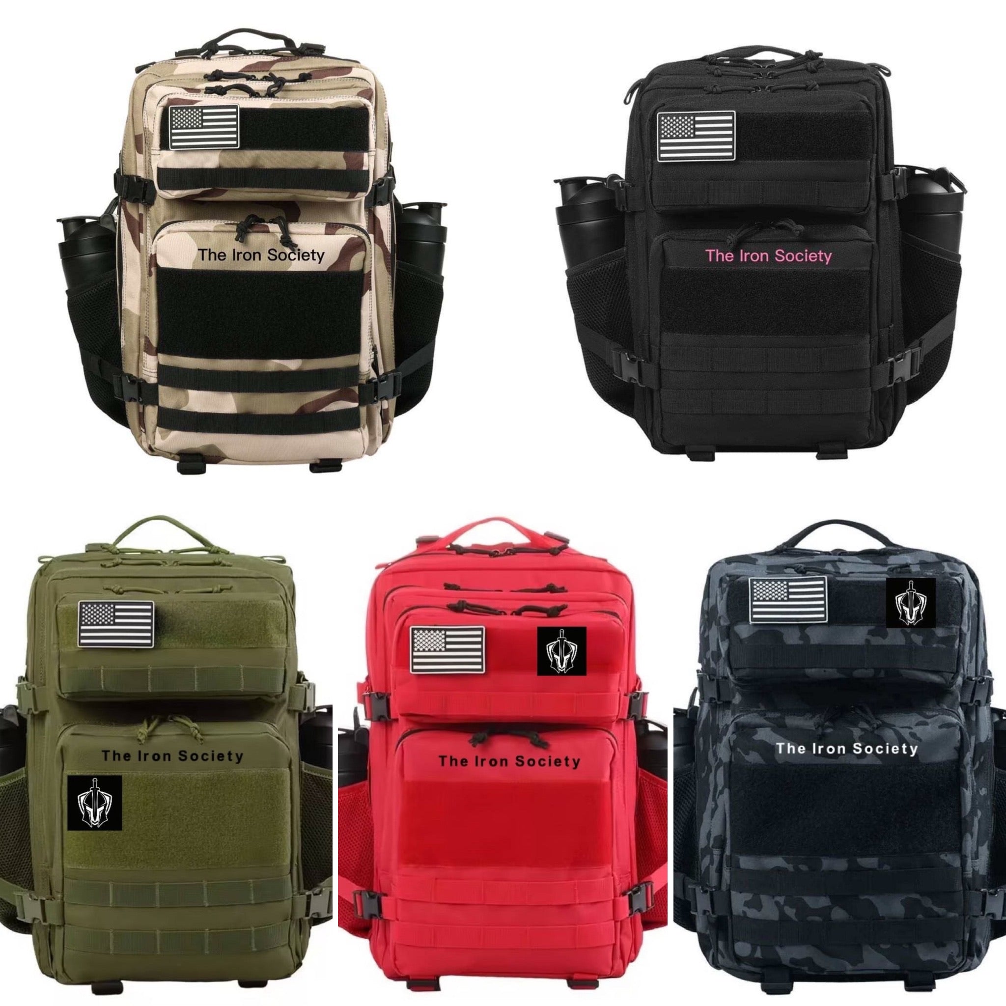BACKPACKS, PATCHES & MORE