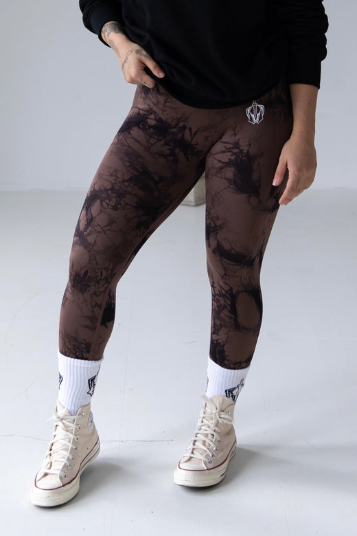 Tie-dye Badge Legging
