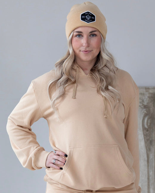 Cream Gladiator Hoodie