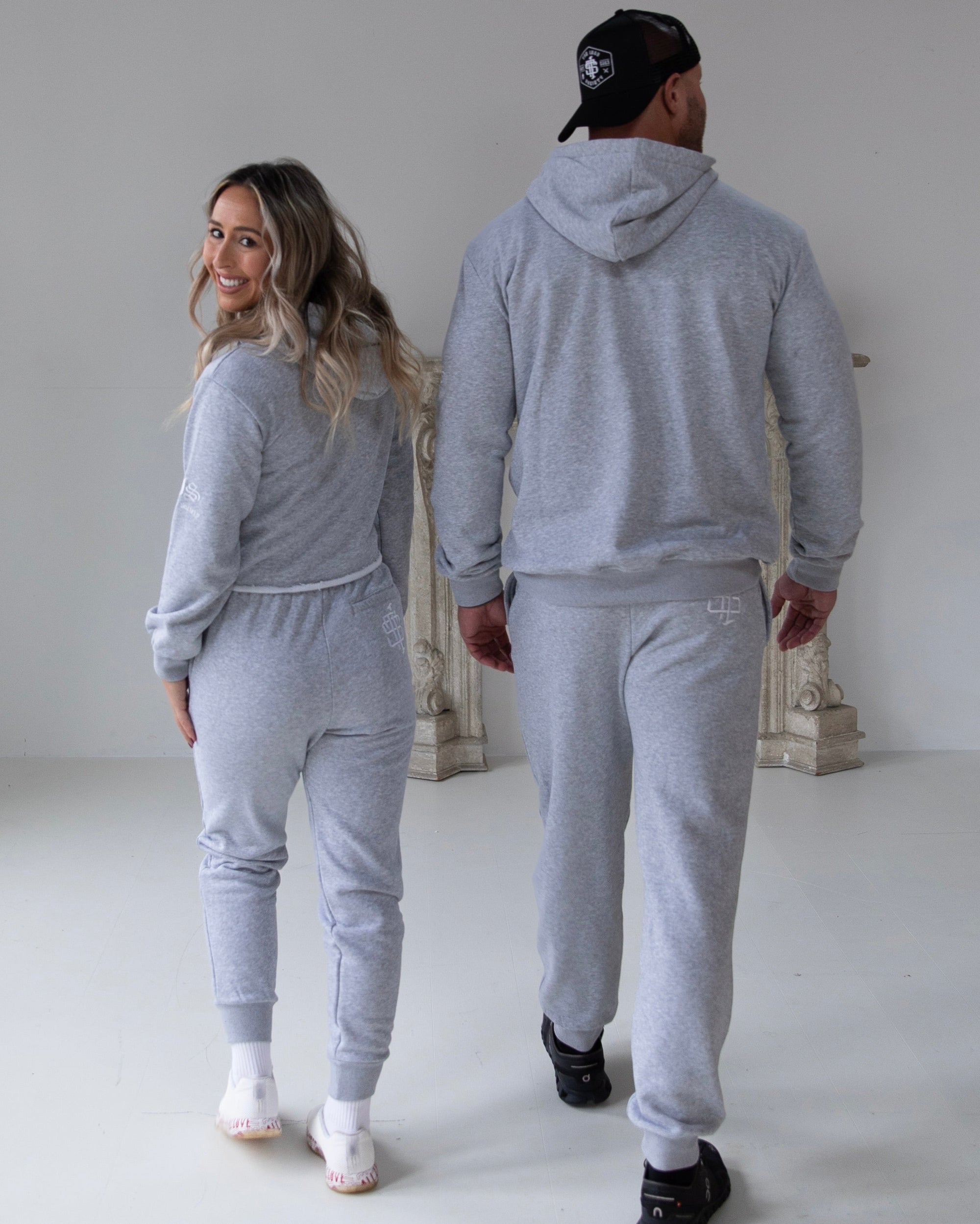 Gray Badge Jogger