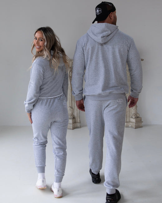 Gray Badge Jogger