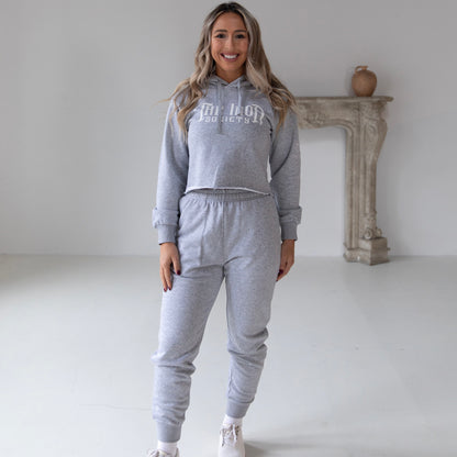 Gray Badge Jogger