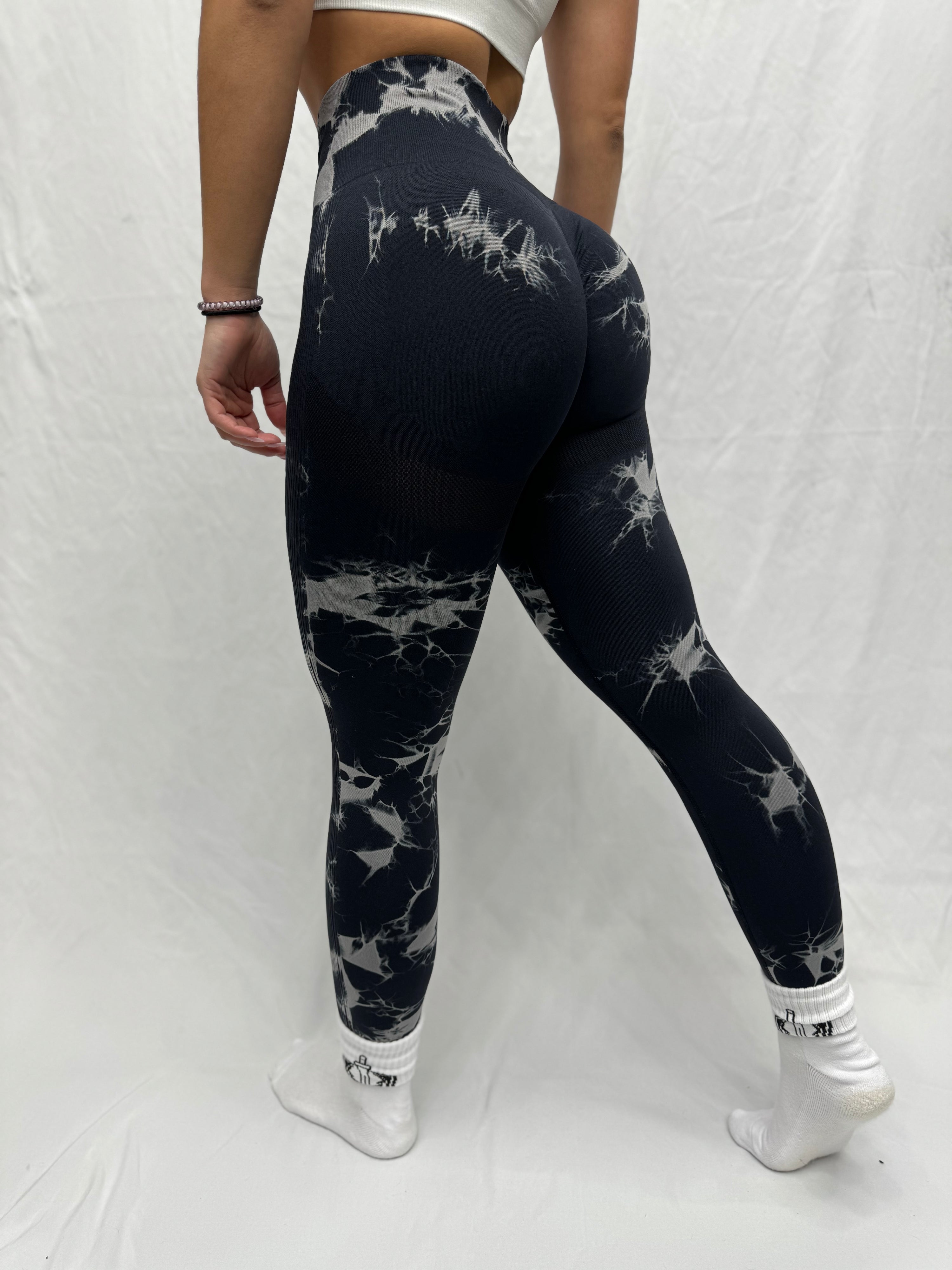 Tie-dye Badge Legging
