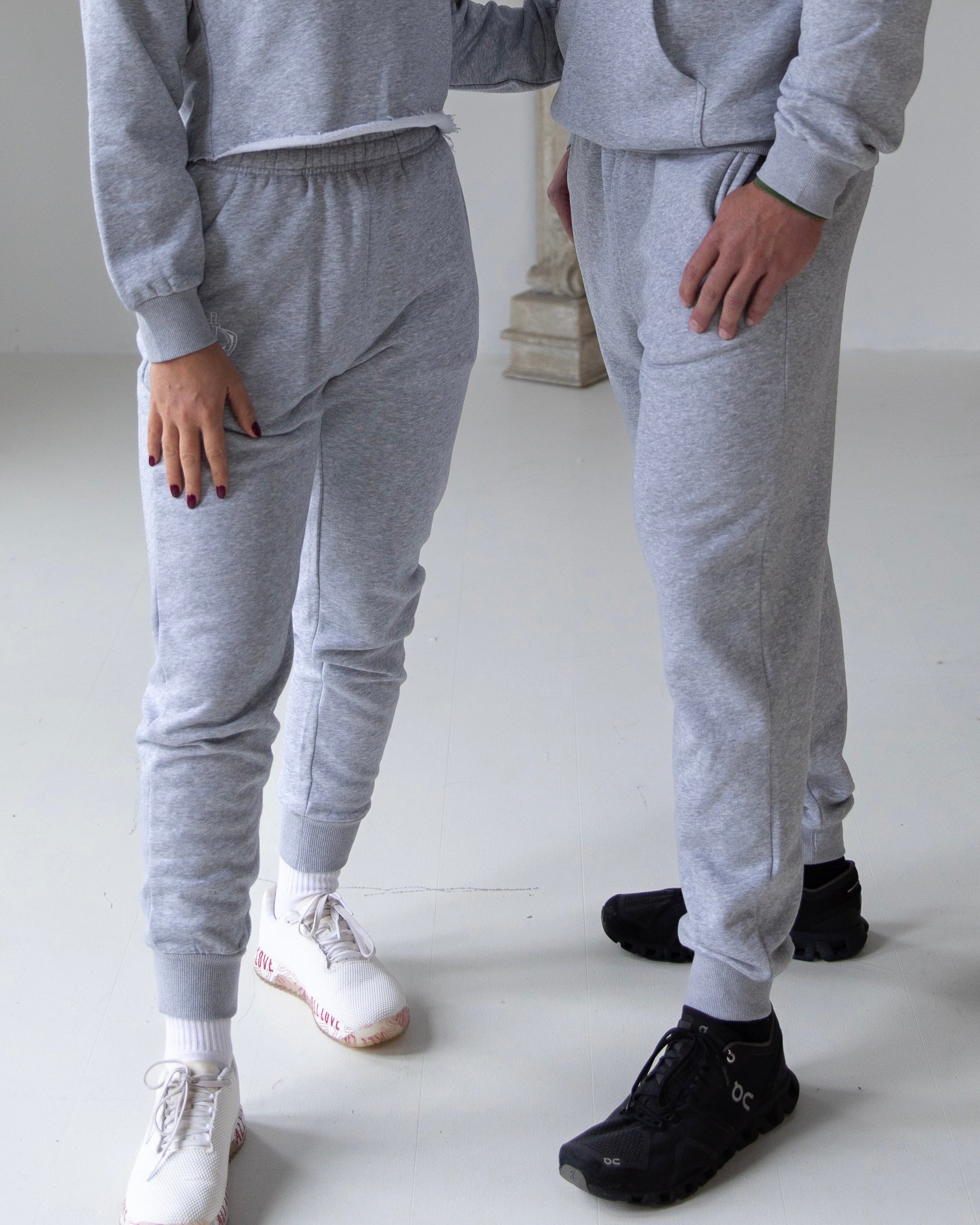 Gray Badge Jogger