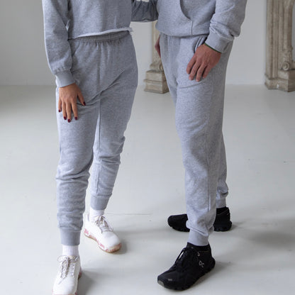 Gray Badge Jogger