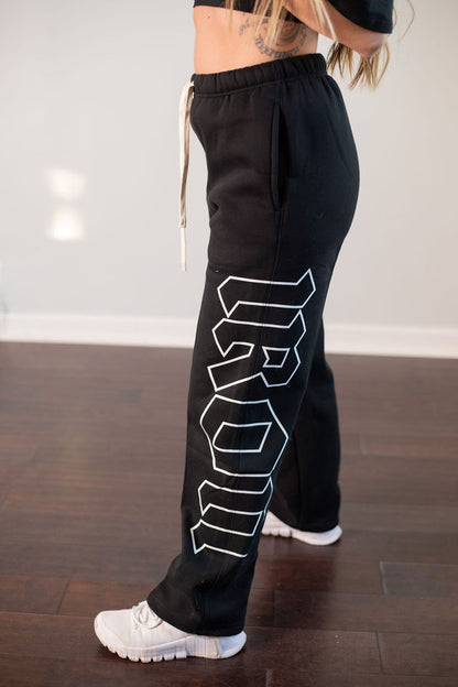 Iron Straight Leg Sweatpants