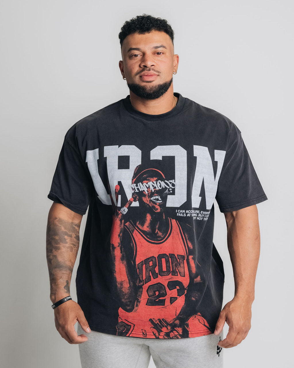 Iron Mentality Oversized Tee
