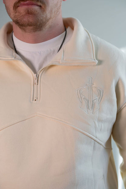 Badge 1/4 Zip Pull Over