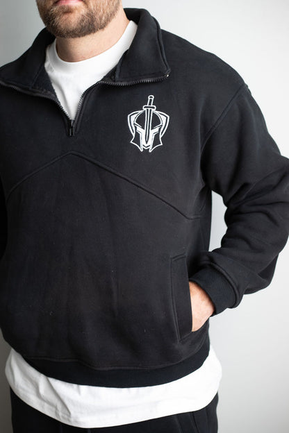 Badge 1/4 Zip Pull Over