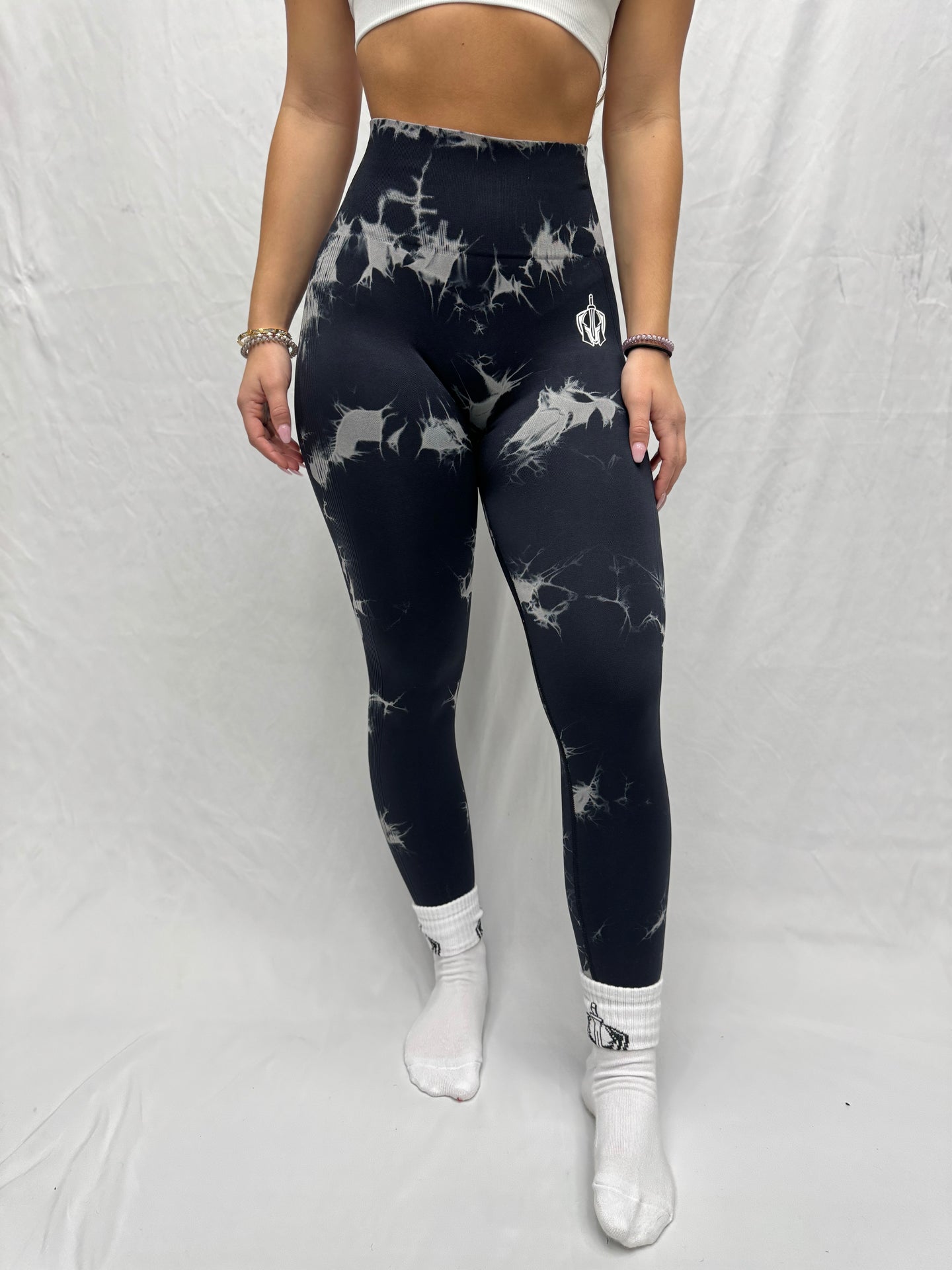Tie-dye Badge Legging