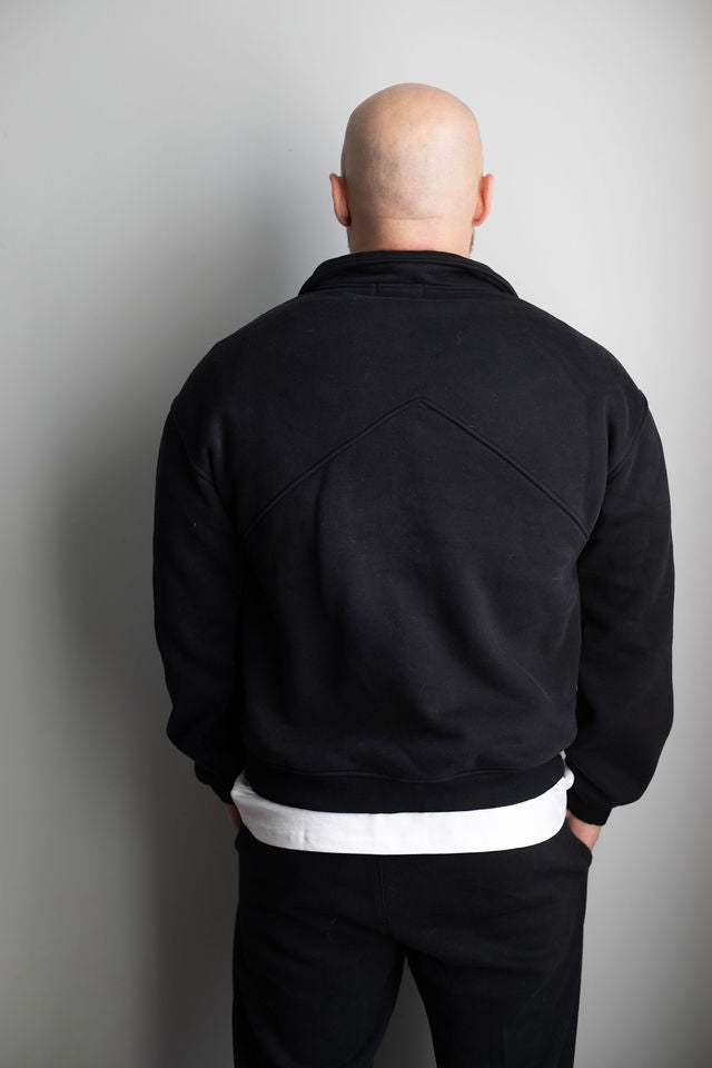 Badge 1/4 Zip Pull Over