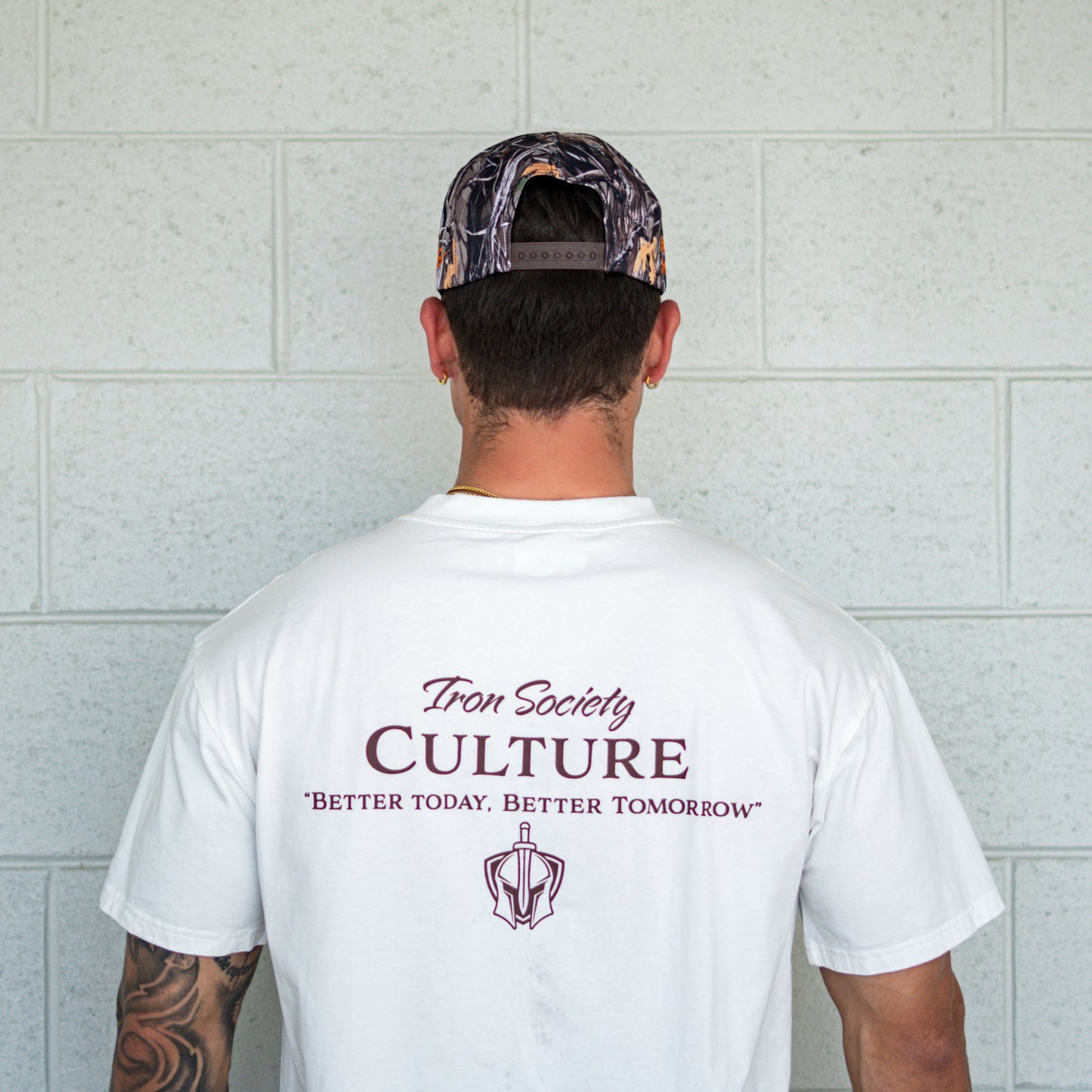 Iron Society 5 Panel Hat (Upside Down)