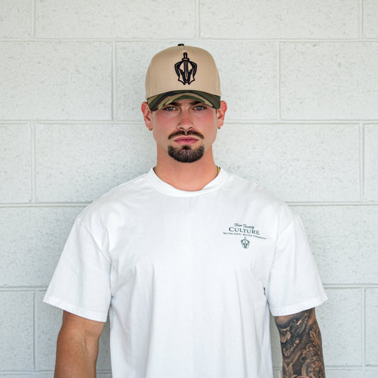 5 Panel “Badge Logo” Hat