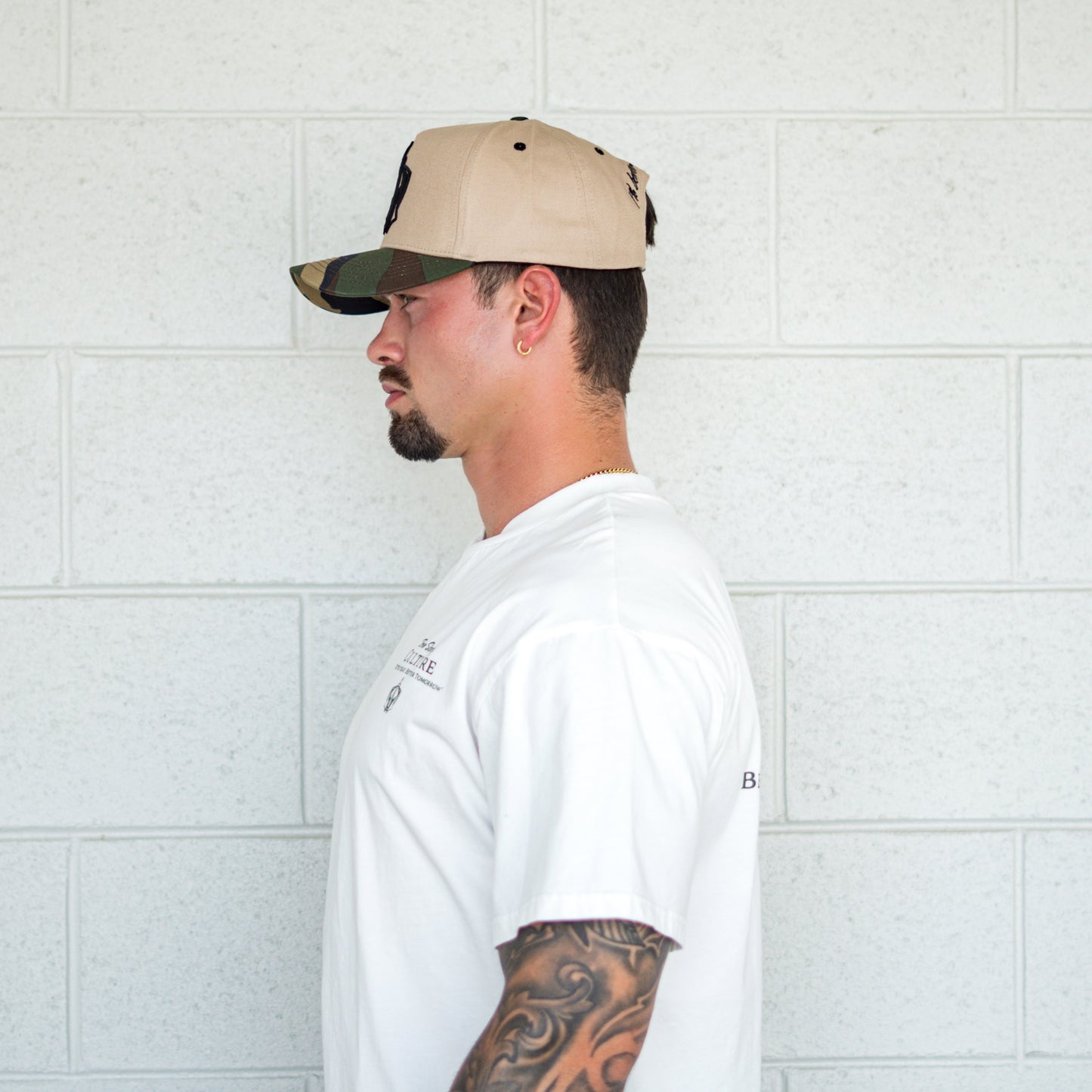 5 Panel “Badge Logo” Hat