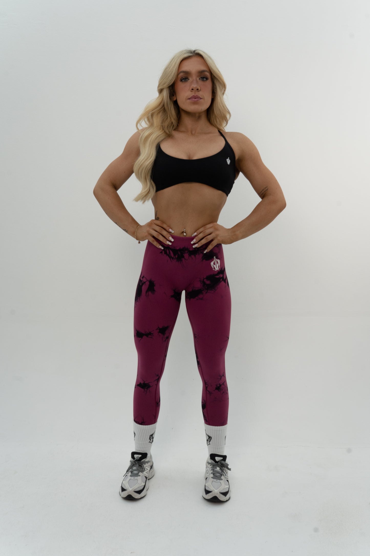 Tie-dye Badge Legging