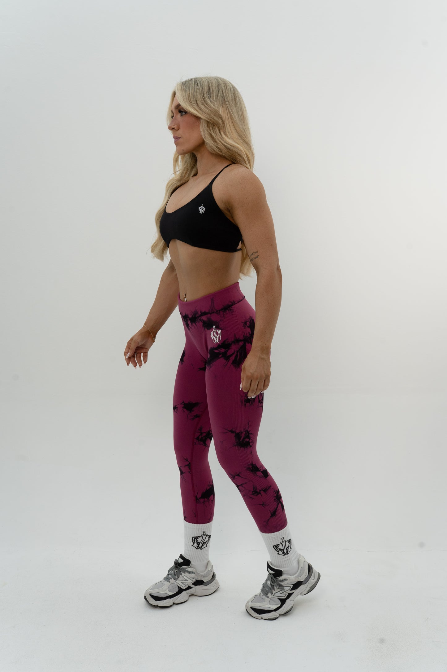 Tie-dye Badge Legging