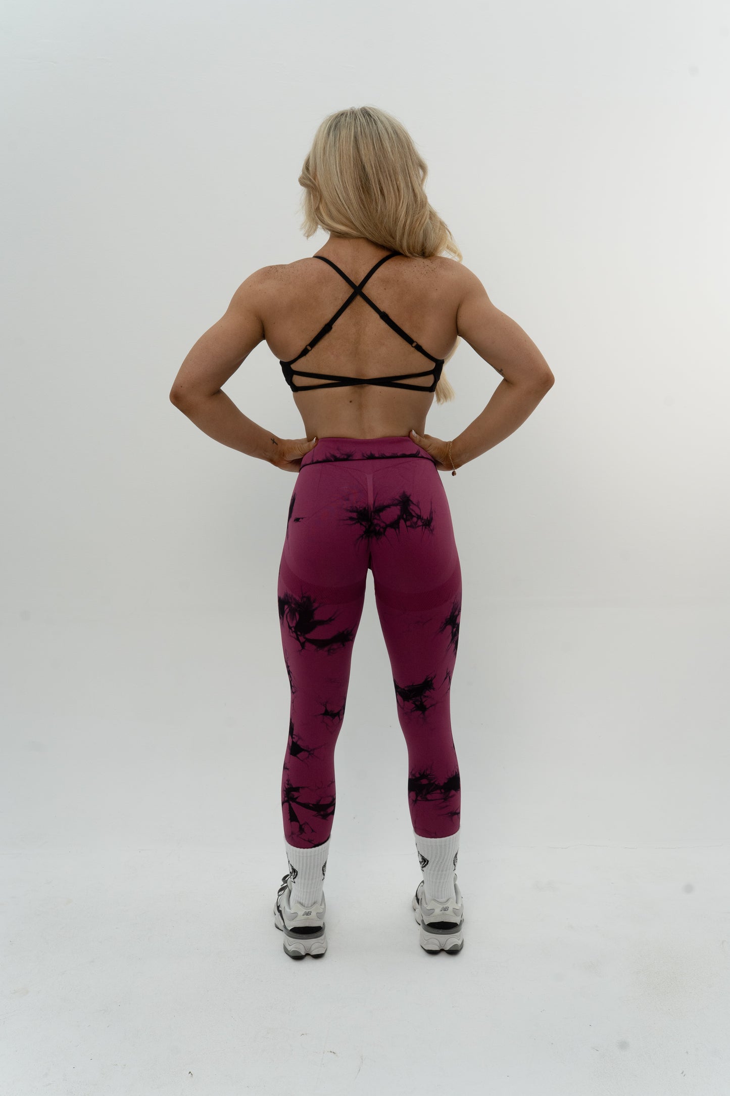Tie-dye Badge Legging
