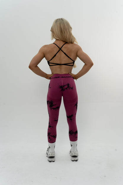 Tie-dye Badge Legging
